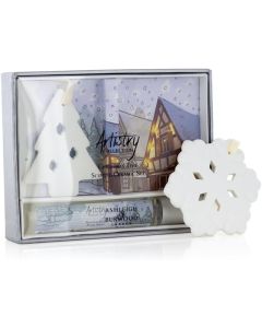 Ashleigh & Burwood Frosted Snow Scented Ceramic & Spray