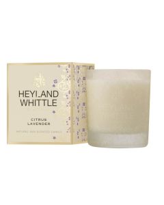 Heyland And Whittle Candle In a Glass Citrus Lavender