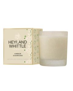 Heyland And Whittle Candle In a Glass Amber Oakmoss