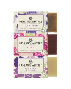 Heyland And Whittle Soap Trio Set Fragrant Floral Trio