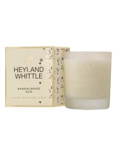 Heyland And Whittle Candle In a Glass Sandalwood & Oud