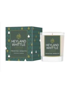 Heyland And Whittle Candle 180g Frosted Wreath